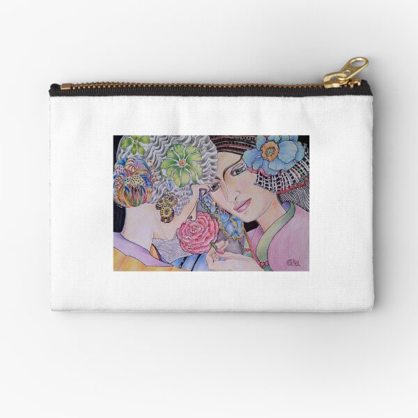 Art Deco Ladies Zipper Pouch
