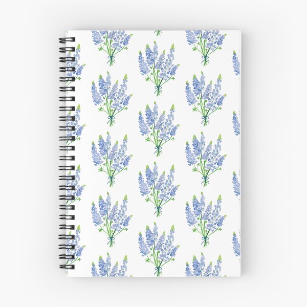 Item preview, Patrón de ramo de bluebonnet designed and sold by WallaceColor.