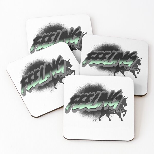 Item preview, Urban Art | Traders Gift | Gift for stocks, forex, options, crypto and day traders | Graffitti | Feeling Bullish designed and sold by TradingTeesKids.
