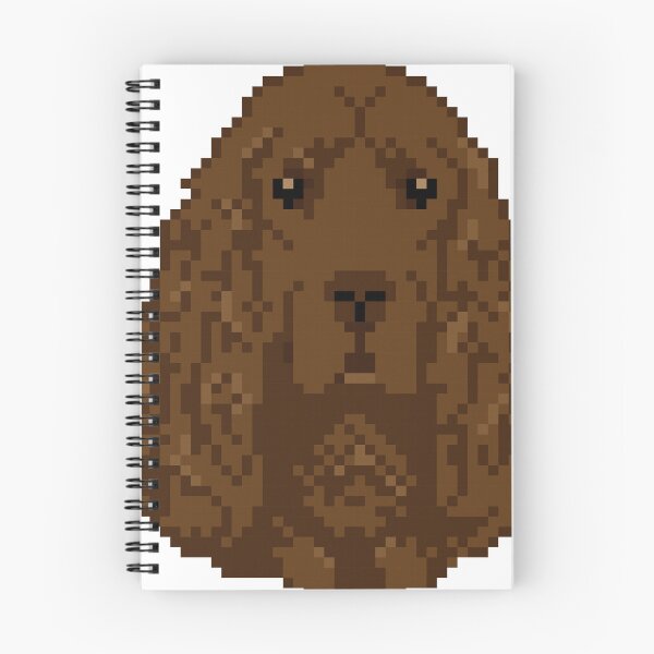 Item preview, Cocker Spaniel Dog - Pixel Art designed and sold by adlibcreative.