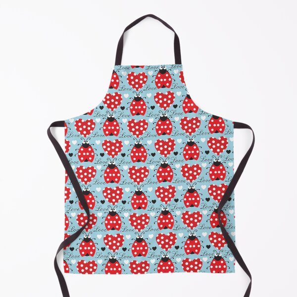 Item preview, Ladybug and heart shape pattern for valentine gift wrap designed and sold by EmilyFun.