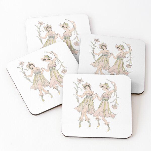 Item preview, Vintage florew fairies cockle designed and sold by Maviha.