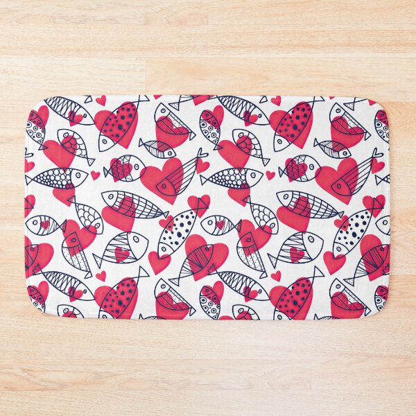 Item preview, Love Fish Pattern designed and sold by EmilyFun.