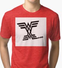 Wonder mom mothers day wall art Tri-blend T-Shirt