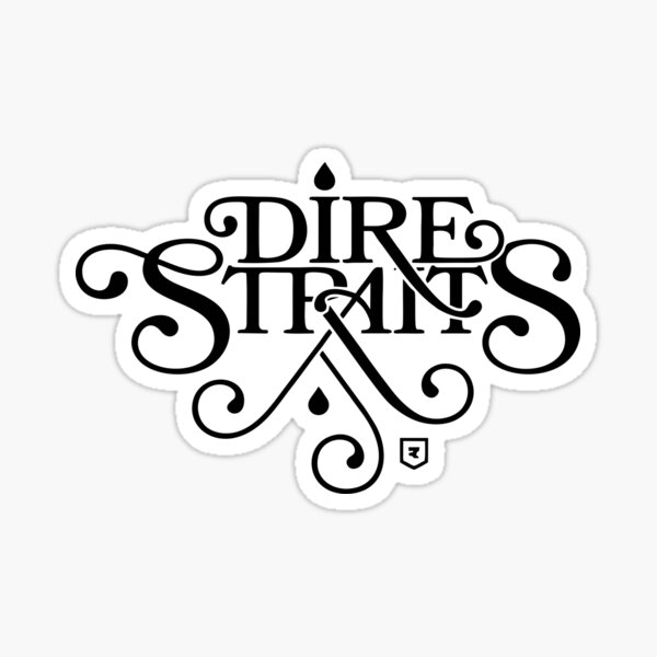 Dire Straits Sticker