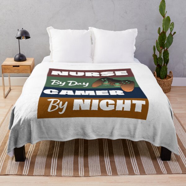Item preview, Nurse By Day Gamer By Night Art Designs designed and sold by Manilyn0907.