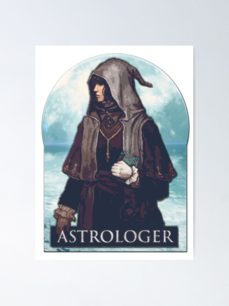 Elden Ring Astrologer Class Poster By Idiotincarnate Redbubble 0629