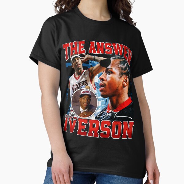 Item preview, Allen Iverson The Answer Basketball Legend Signature Vintage Retro 80er 90er Bootleg Rap Style designed and sold by Jonas Homenick ⭐⭐⭐⭐⭐(316).