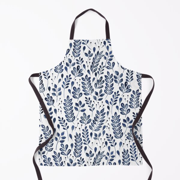 Item preview, Wistful Floral - Navy designed and sold by Marie Funseth.
