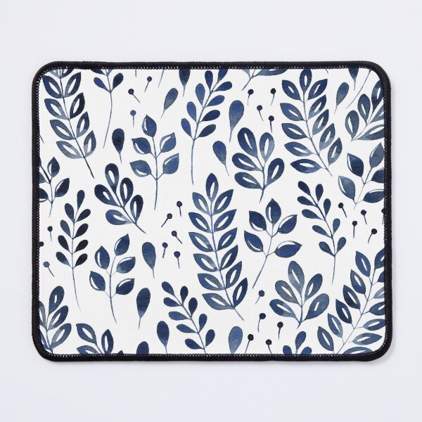 Item preview, Wistful Floral - Navy designed and sold by Marie Funseth.