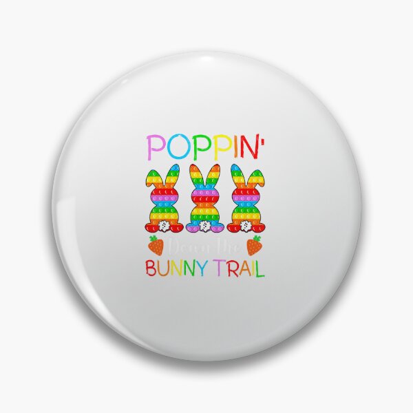 Item preview, Funny Easter Poppin Down The Bunny Trail Pop It Easter Bunny  designed and sold by poolbar.