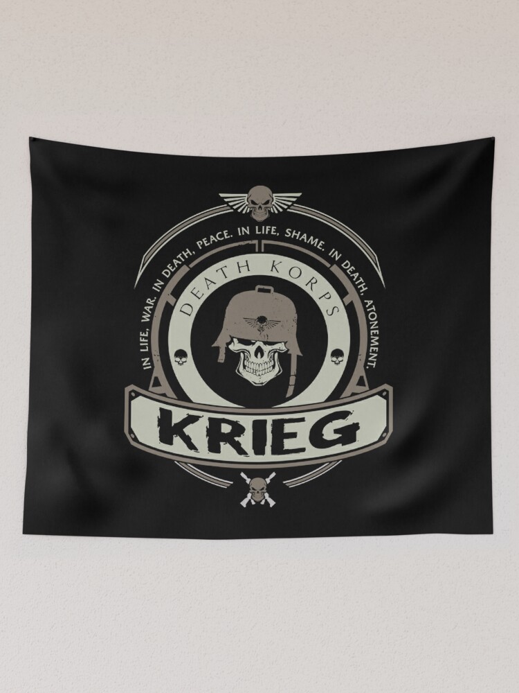 KRIEG - LIMITED EDITION Tapestry for Sale by Clemency510