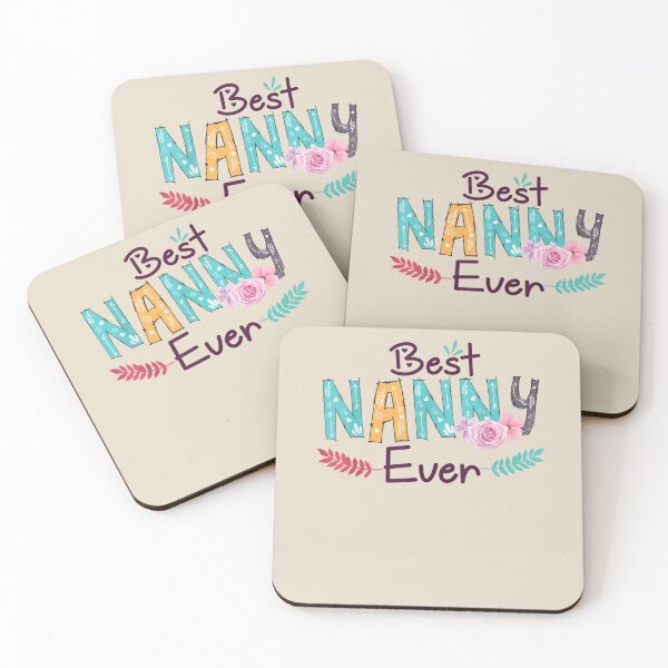 Artikelvorschau, Best Nanny Ever Muttertag Oma Blumengeschenk entworfen und verkauft von VerityKingStore.