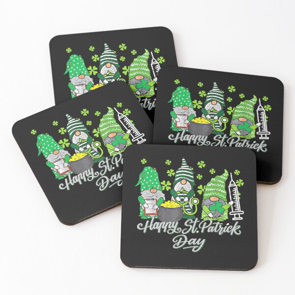 Item preview, Gnome Nurses Saint Pattys Scrub Nurse St Patricks Day Women designed and sold by AmapolaSerrato.