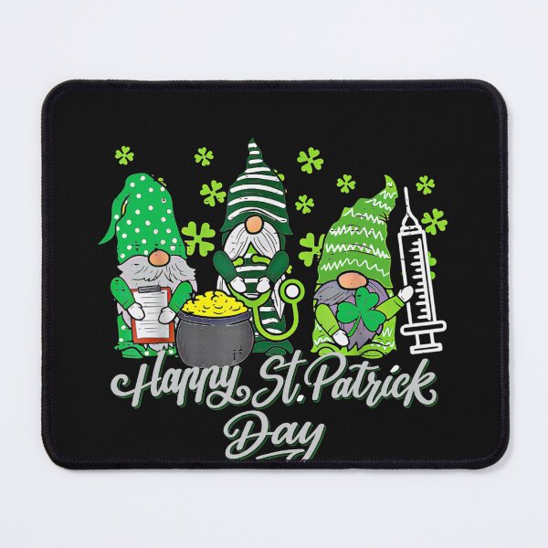 Item preview, Gnome Nurses Saint Pattys Scrub Nurse St Patricks Day Women designed and sold by AmapolaSerrato.