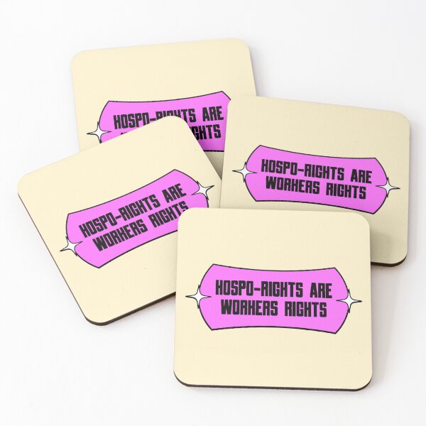 Item preview, Hospo Rights Are Worker Rights - Hospitality Industry designed and sold by Picket Club.