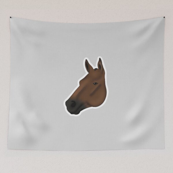 Item preview, Bay Horse with No Markings designed and sold by Bridgethendy.
