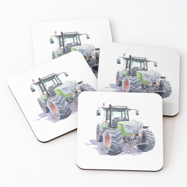 Artikelvorschau, Aquarell-Traktor-Skizzen-Malerei entworfen und verkauft von TeeBruh.