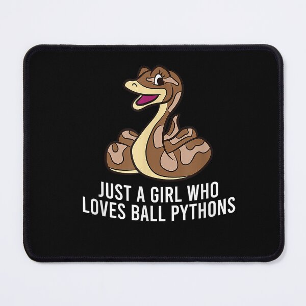 Item preview, Just a Girl Who Loves Ball Python Snakes Cute Snake Girl T-Shirt designed and sold by BerschEverett.