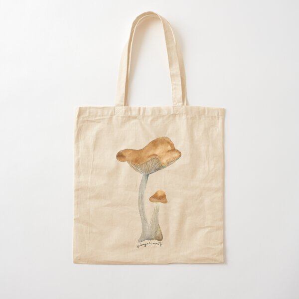 Cyanescens Wavy Cap Mushroom Bolsa de algodón