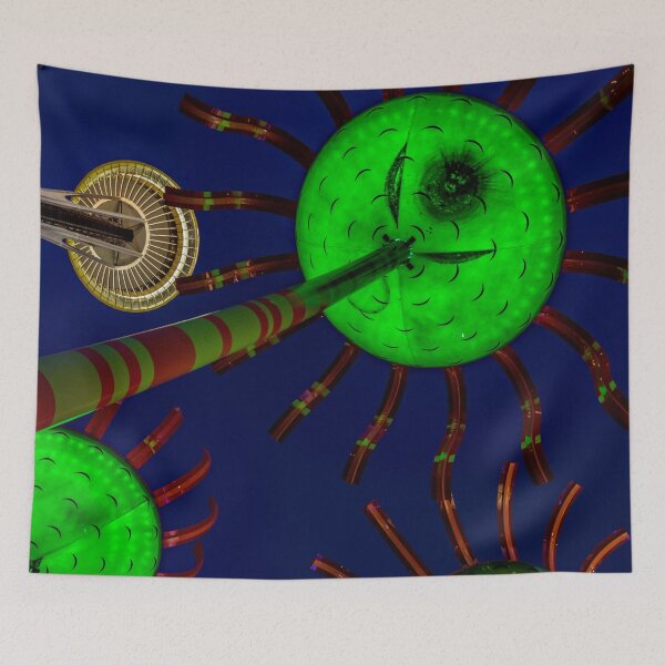 Item preview, Seattle Flowers Space Needle - Travel Washington Cascadia designed and sold by travel101.