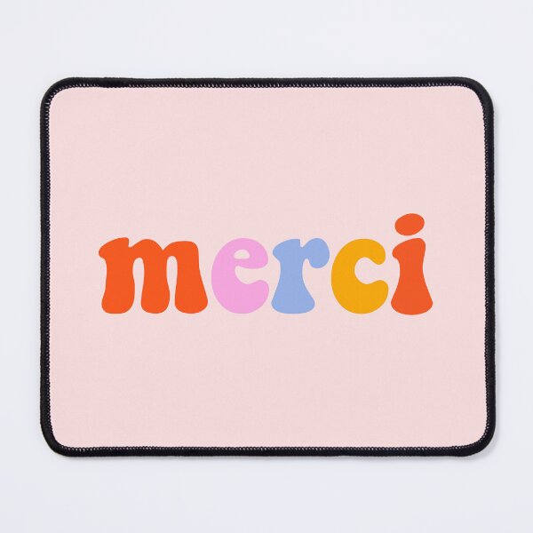 Item preview, merci - french thank you designed and sold by TooFrenchClub.