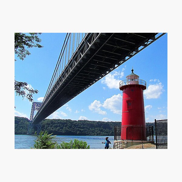 Little Red Lighthouse Photographic Print