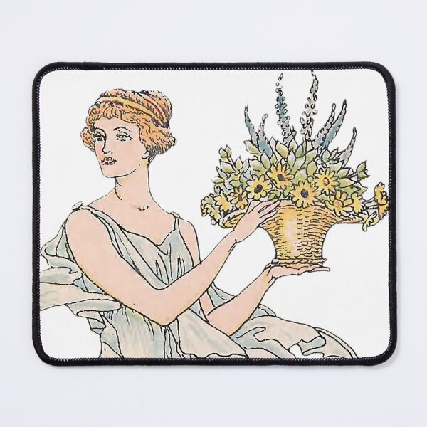 Item preview, Vintage Flower lady designed and sold by Maviha.