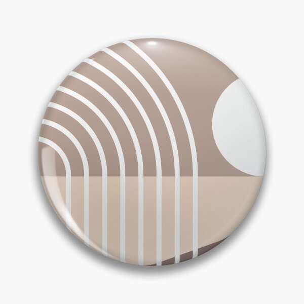 Item preview, Sun Rainbow Beach Abstract 3 in Terracotta Beige Shades designed and sold by nineFlorals.
