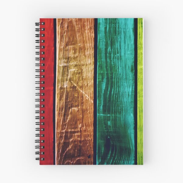 Item preview, Red Brown Seagreen Yellowgreen Wood Planks Pattern designed and sold by RyansOpenDoor.