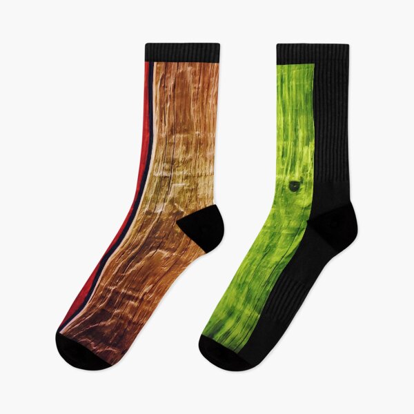 Item preview, Red Brown Seagreen Yellowgreen Wood Planks Pattern designed and sold by RyansOpenDoor.