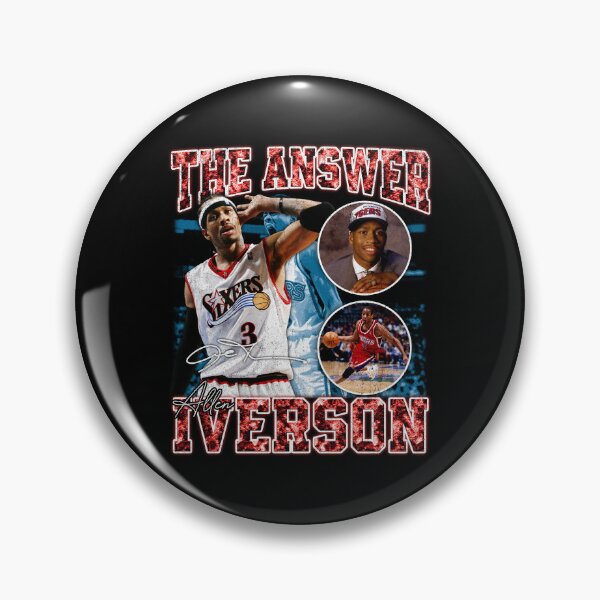 Item preview, Allen Iverson The Answer Basketball Legend Signature Vintage Retro 80s 90s Bootleg Rap Style designed and sold by Jonas Homenick ⭐⭐⭐⭐⭐(316).