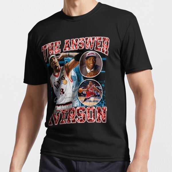 1996 Draft Allen Iverson Shirt, Custom prints store