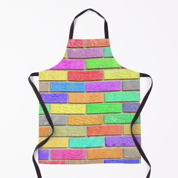 Item preview, Multicolor Painted Brick Wall Design Pattern designed and sold by RyansOpenDoor.