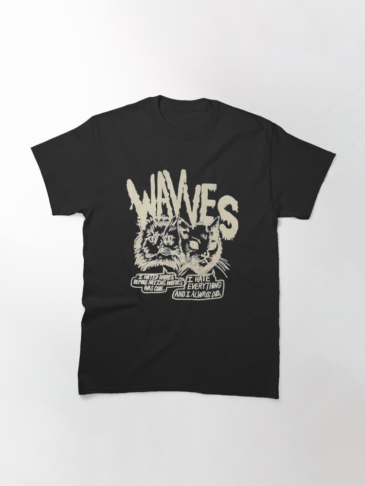 wavves cat shirt