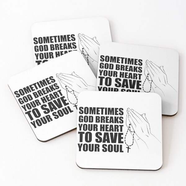 Item preview, SOMETIMES GOD BREAKS YOUR HEART TO SAVE YOUR SOUL designed and sold by yphien.