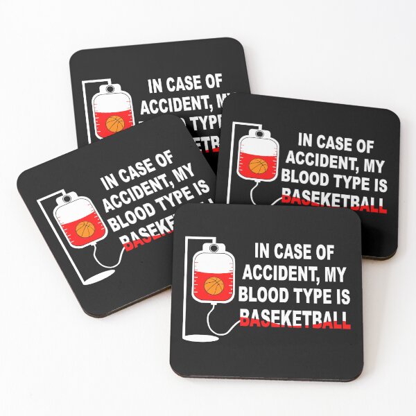 Artikelvorschau, Für den Fall eines Unfalls: Meine Blutgruppe ist BASKETBALL entworfen und verkauft von Wilkinson39.