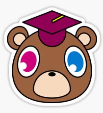 Kanye Graduation Bear Sticker
