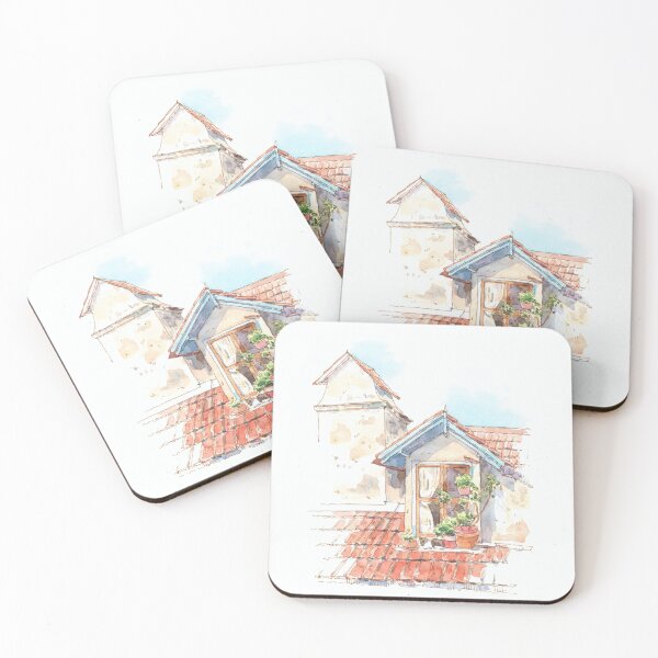 Item preview, Roof Garden Sketch Painting designed and sold by TeeBruh.