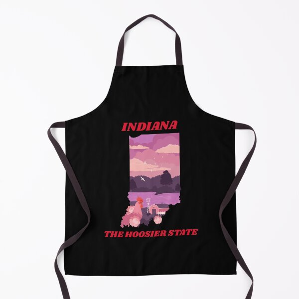 Item preview, INDIANA THE HOOSIER STATE designed and sold by DeversDesigns.