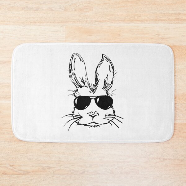 Item preview, Bunny Face With Sunglasses Easter Day designed and sold by ericrichard059.