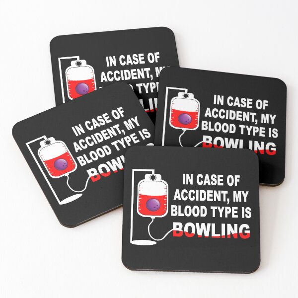 Item preview, In case of accident, My blood type is BOWLING designed and sold by Wilkinson39.