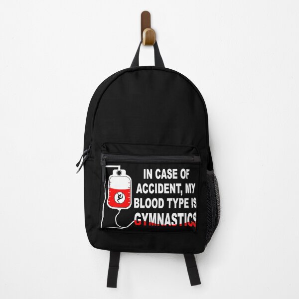 Item preview, In case of accident, My blood type is GYMNASTICS designed and sold by Wilkinson39.