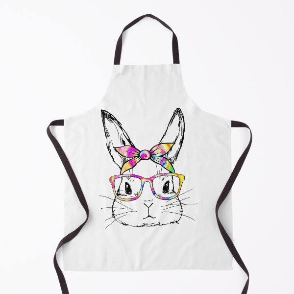 Item preview, Cute Bunny Rabbit Face Tie Dye Glasses Girl Happy Easter Day designed and sold by ericrichard059.