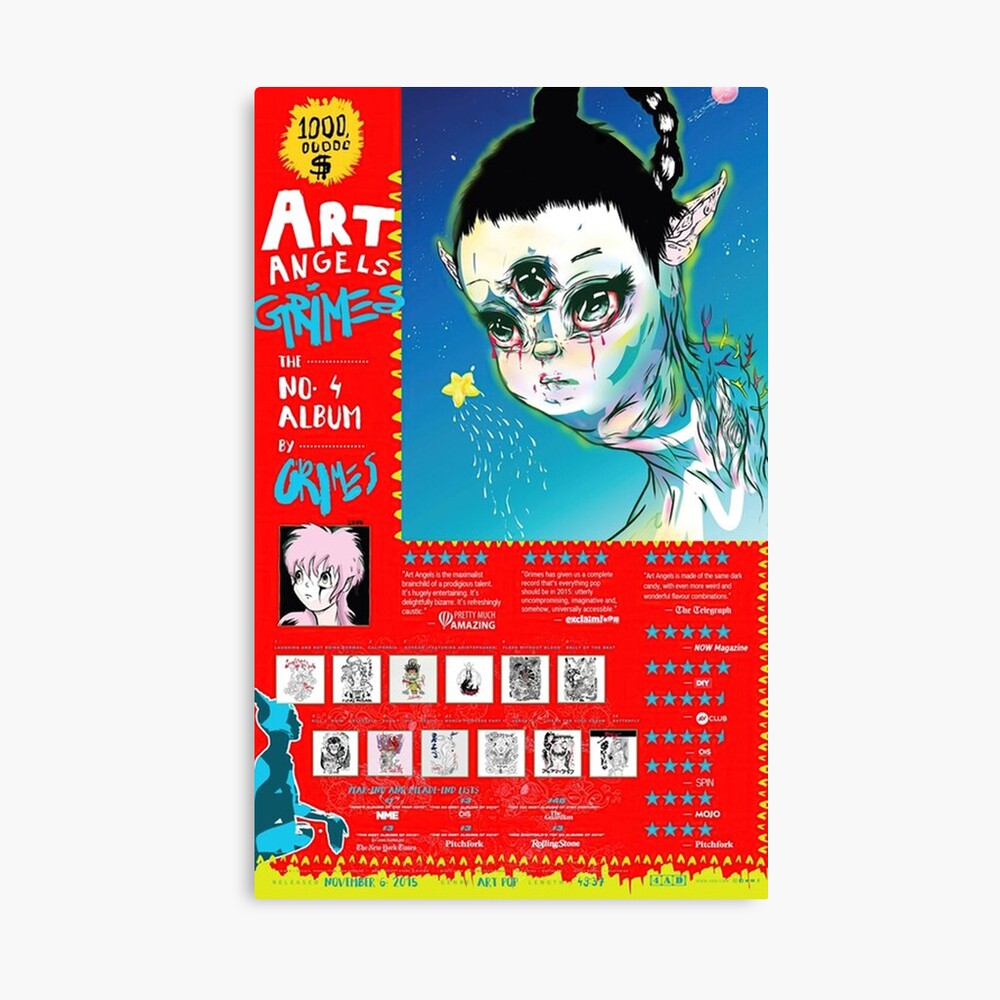 Grimes iv Art Angels 2015/2020 限定8部 入手困難-