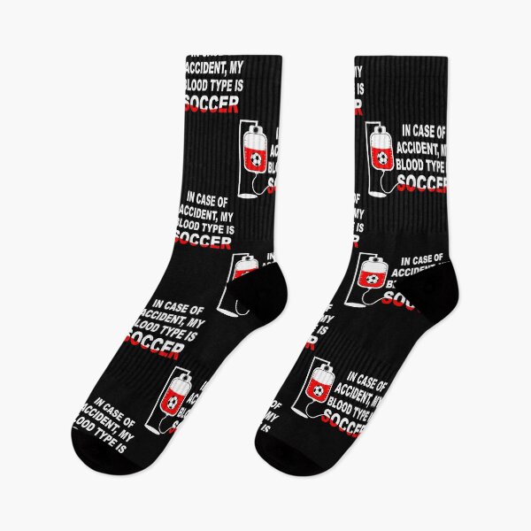 Item preview, In case of accident, My blood type is SOCCER designed and sold by Wilkinson39.