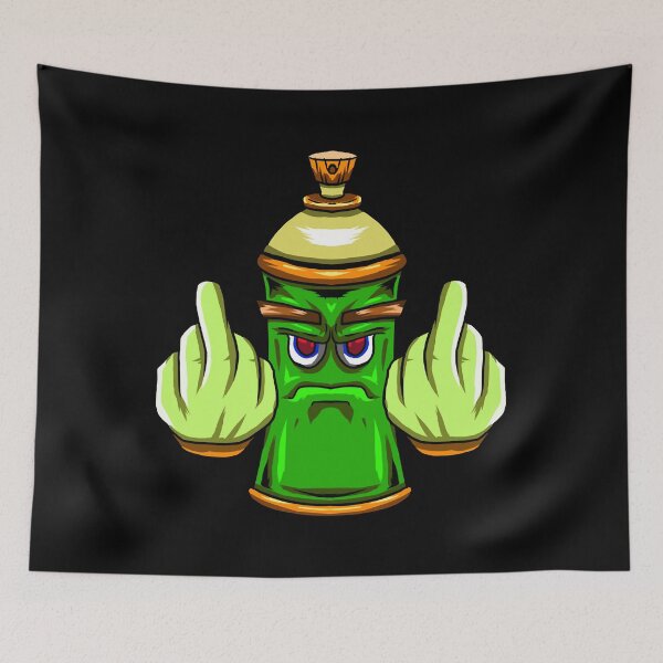 Item preview, Funny Design Street Art designed and sold by NinetySthar.