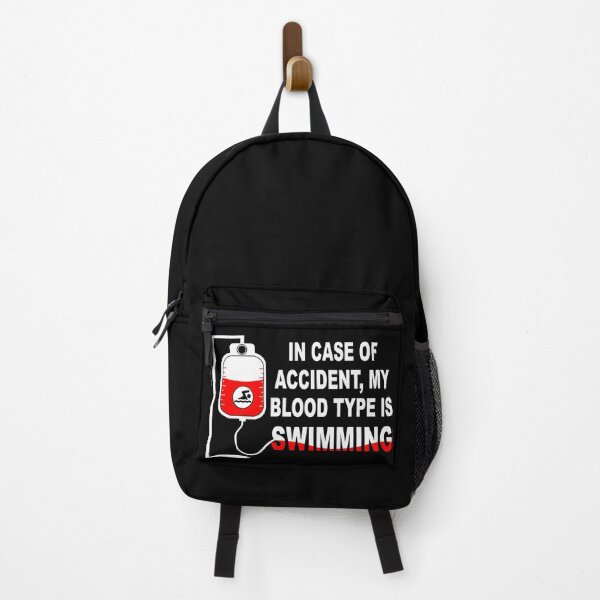 Item preview, In case of accident, My blood type is SWIMMING designed and sold by Wilkinson39.