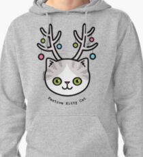 Festive Kitty Cat Pullover Hoodie