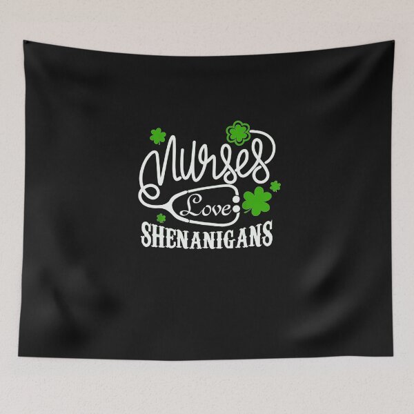 Item preview, Nurses Love Shenanigans Funny St Patrick's Day Nursing Gift designed and sold by AmapolaSerrato.